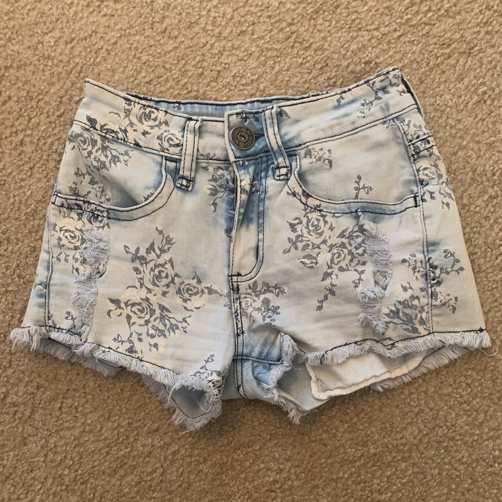 White wash denim
